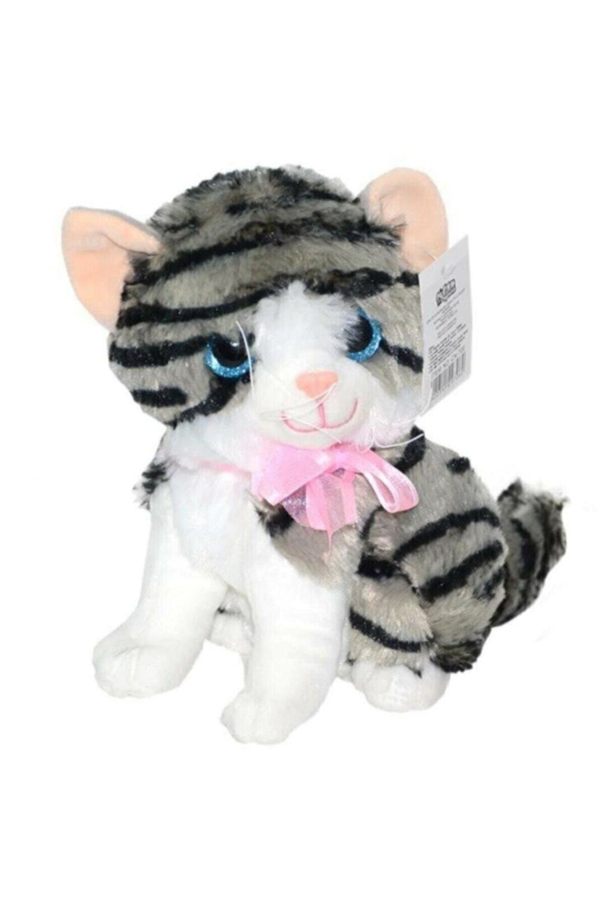 Salkım Toys Mini Sesli Peluş Kedicik 20cm