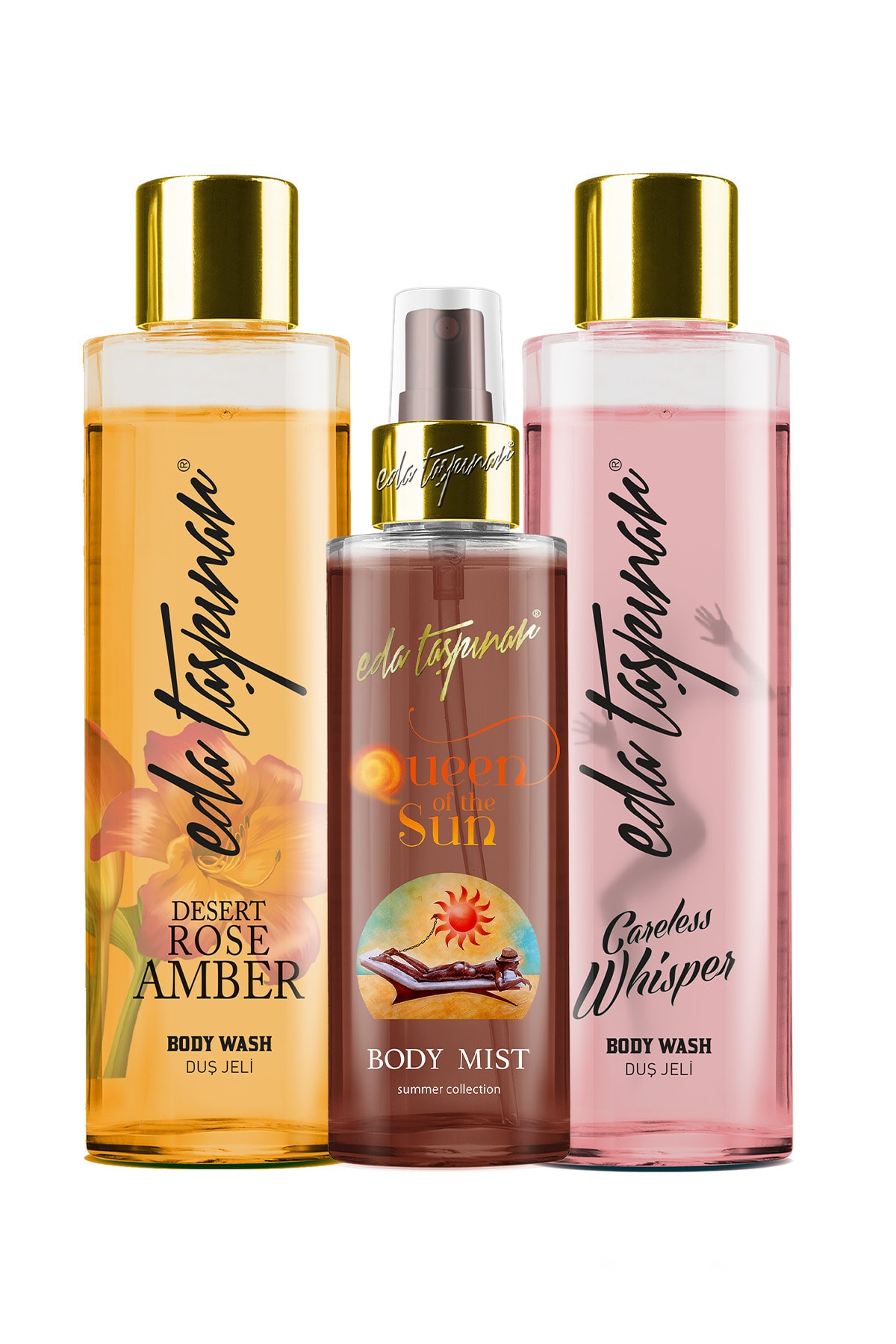 Eda Taşpınar Amber - Careless Whisper Duş Jeli Queen Of The Sun Body Mist