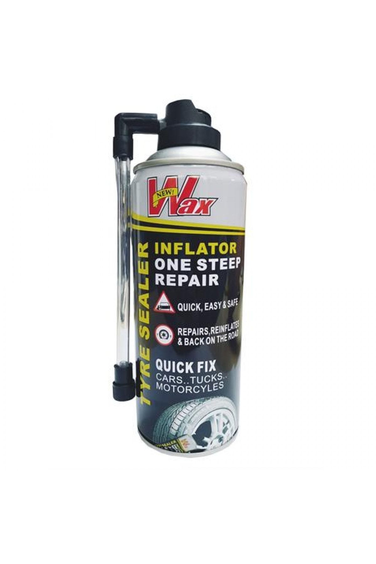 NO.8 HOUSE Modacar Cbm Wax Motosiklet Patlak Lastiği Tamir Ve Şişirici Köpük 450 Ml 424542 6 Lı Indirimli Paket