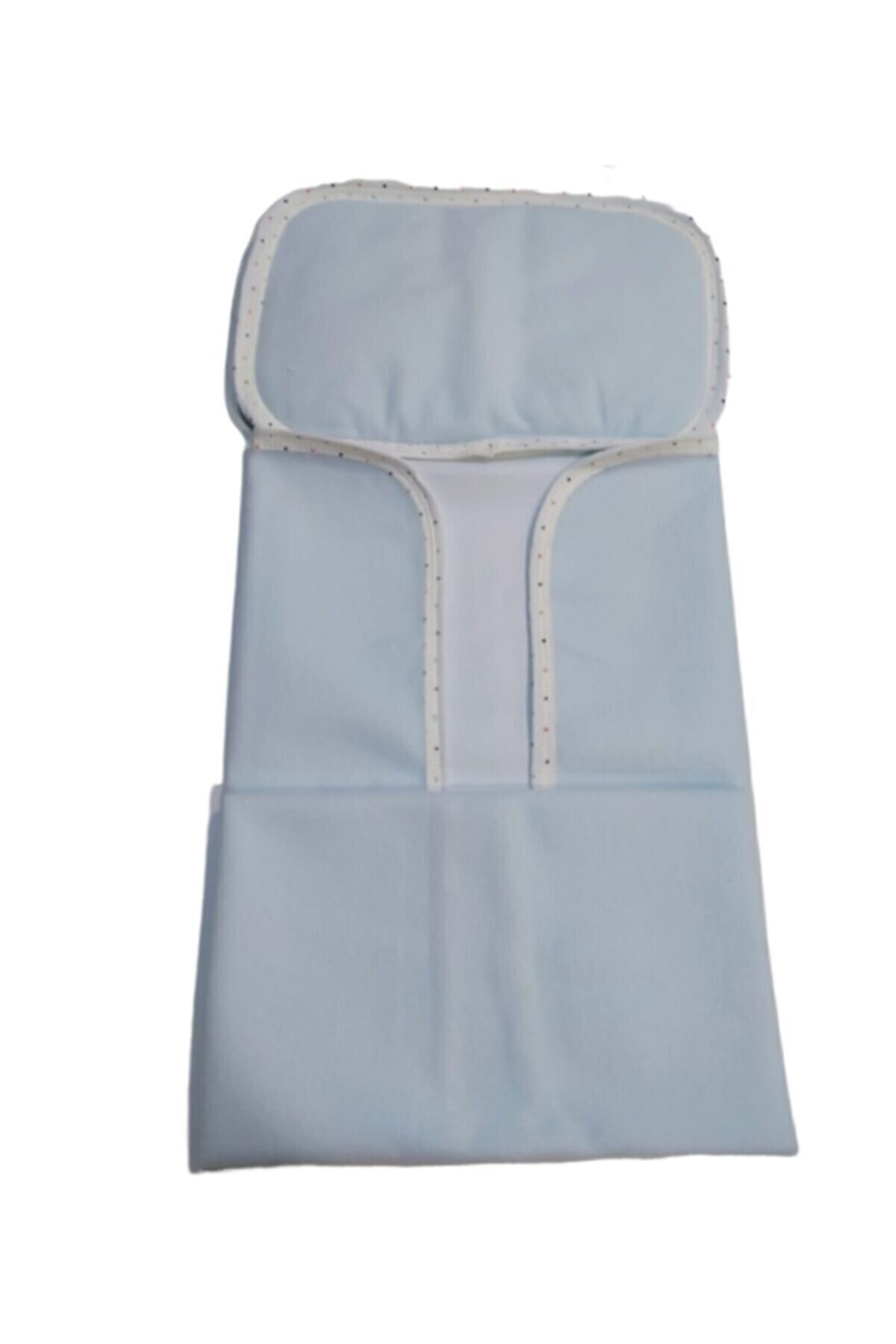 blcmoda Alezli Mavi Alt Açma Örtüsü