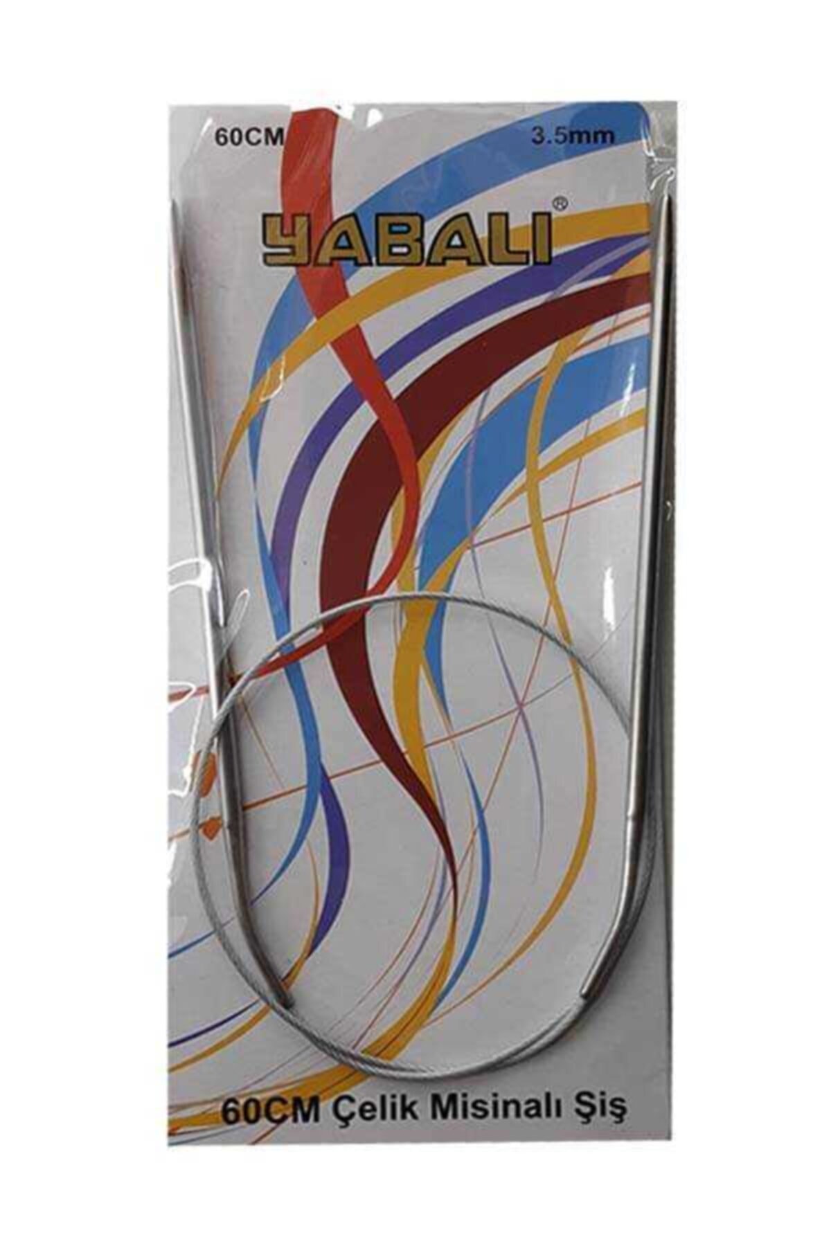 Yabalı 3.5 Mm 60 Cm Çelik Misinalı Şiş