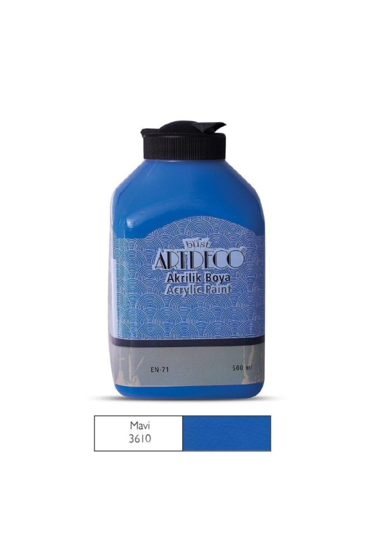 Artdeco 500ml Mavi Akrilik Boya 3610