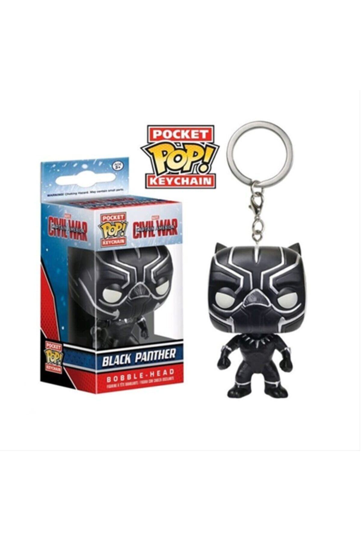 NİDİLA Funko Pop Anahtarlık Civil War Black Panther
