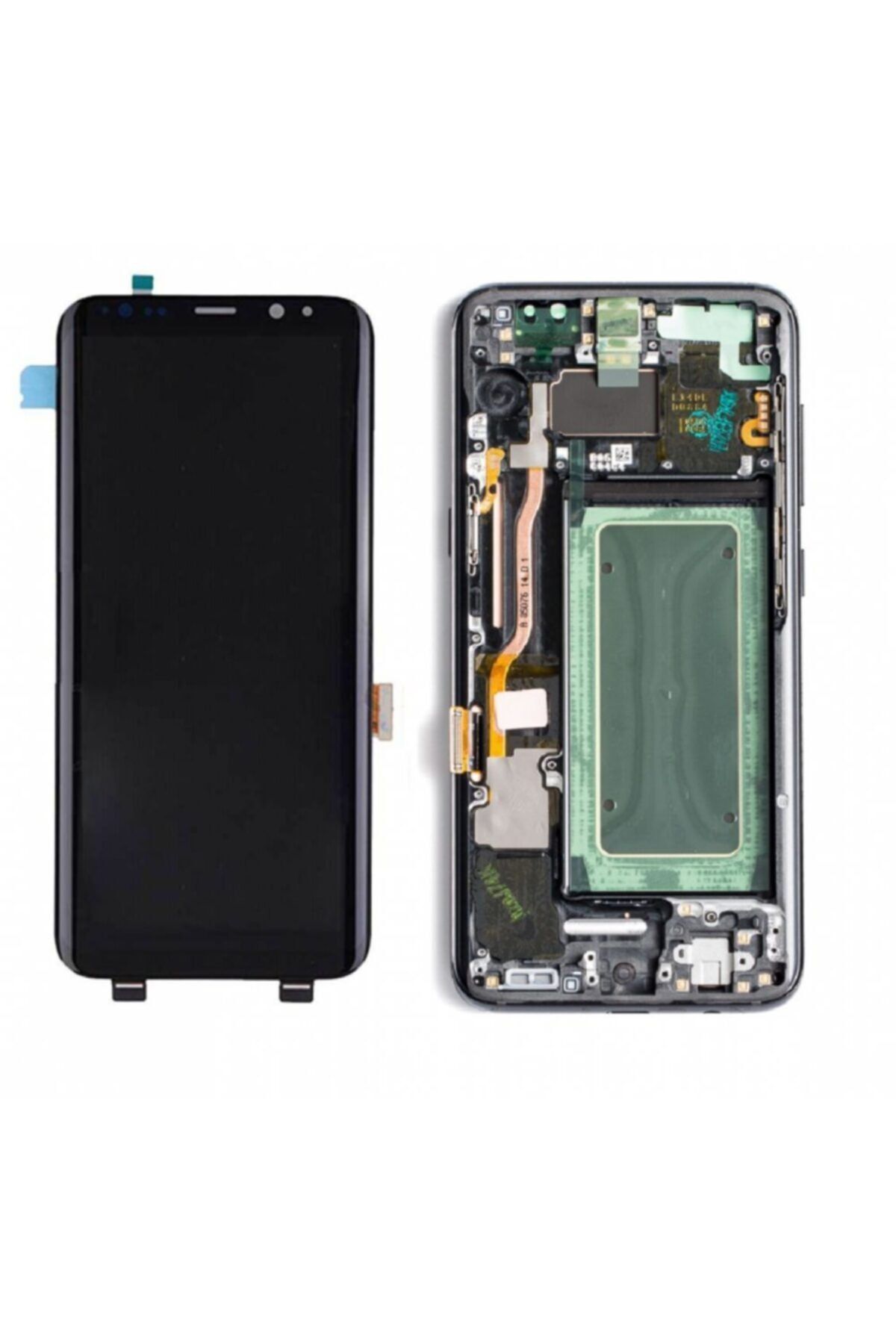 KDR Samsung Galaxy S9 Uyumlu  ( Sm- G960f ) Servis Lcd Dokunmatik Ekran Gri