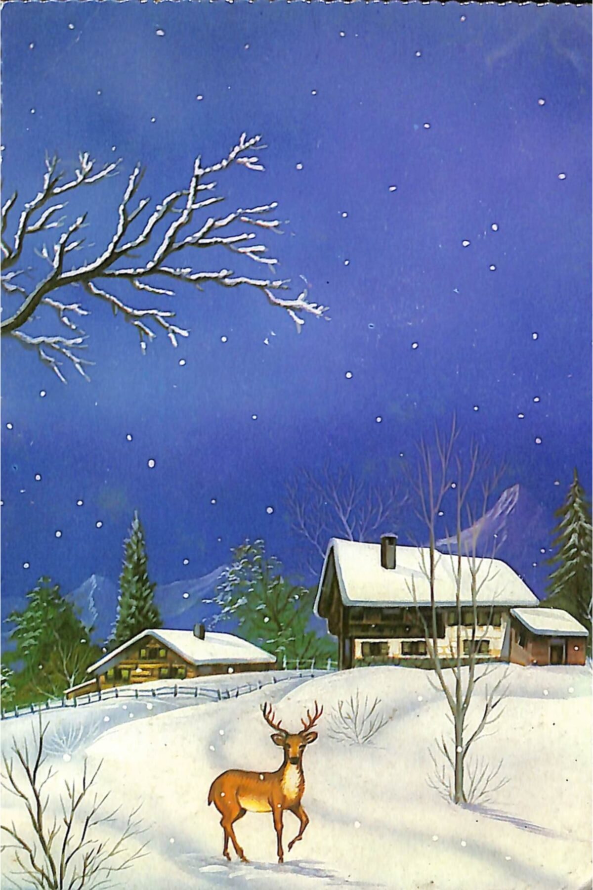 Gökçe Koleksiyon Yılbaşı (yeniyıl) Ve Kış Temalı Kartpostal