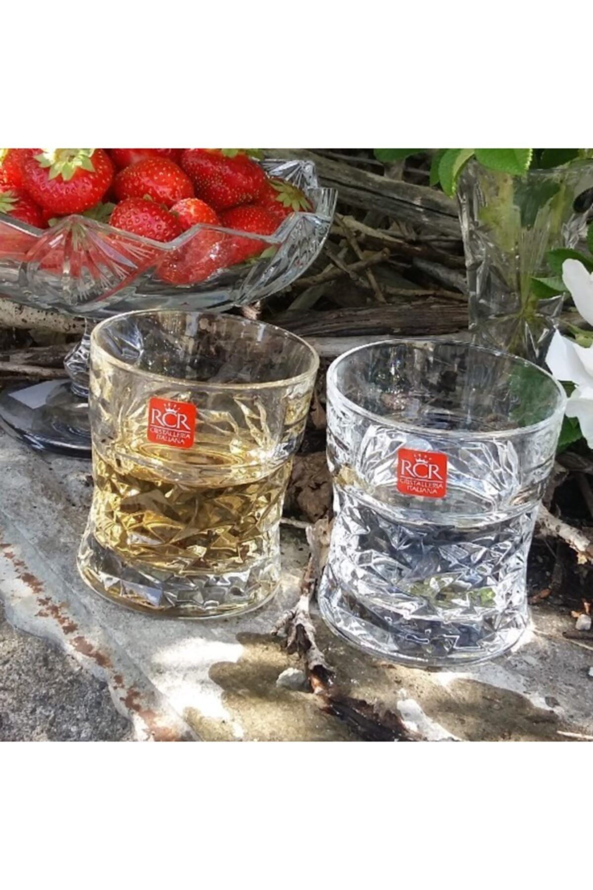 RCR Sound Funky Viski Ve Kokteyl Bardağı 320 ml 2'lı Set