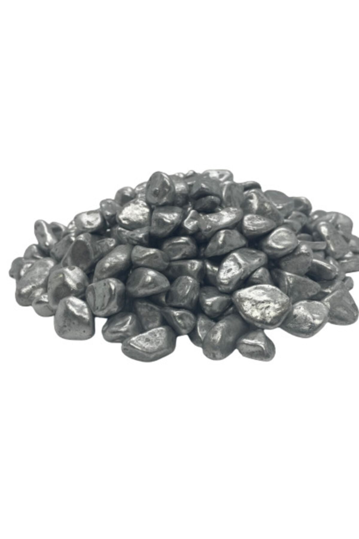 Mevadd 250 Gr Gümüş Varank Dolomit Taş 1-2 Cm Akvaryum Taşı,çakıl Taşı Bahçe,saksı Taşı Dere Taşı,dekoratif
