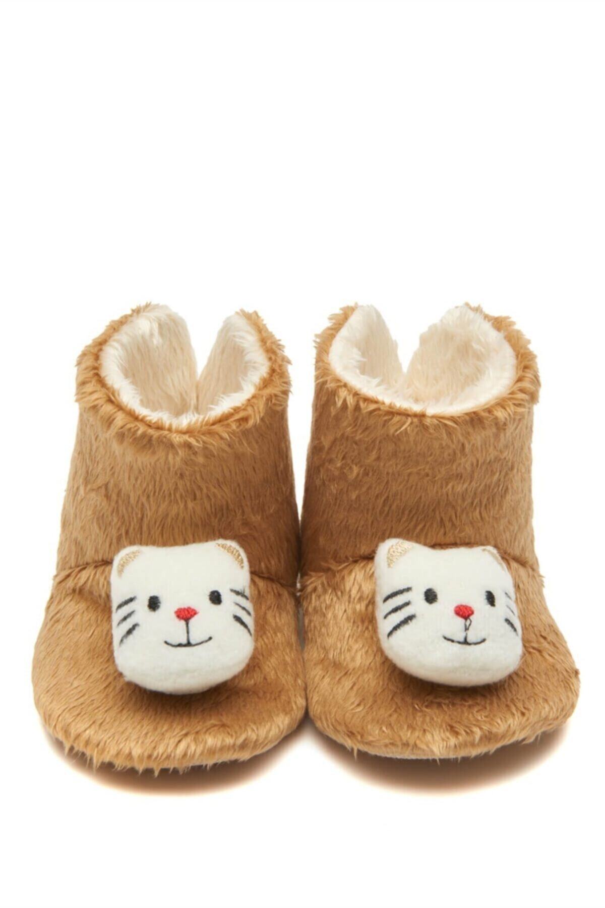 First Step Beyaz Kedi Aksesuarlı Ev Botu-f-827
