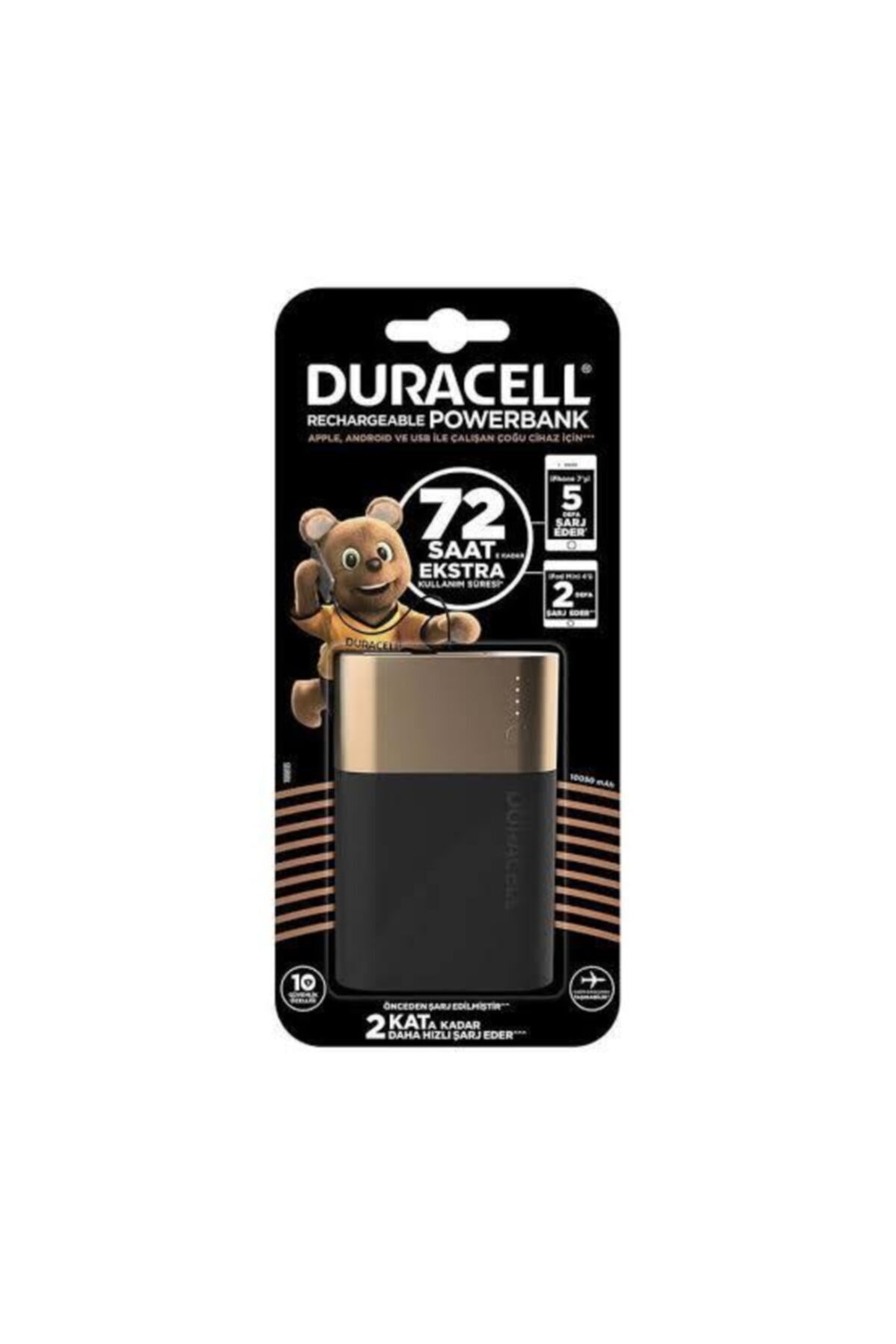 Durin Duracell Powerbank 10050 Mah Taşınabilir Şarj Cihazı