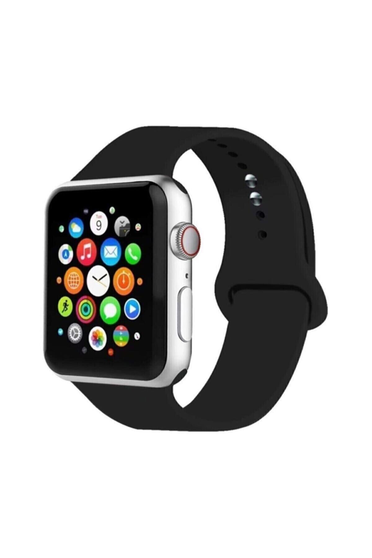 Teleface Watch 38-40 Mm 2-3-4-5-6-7 Uyumlu Silikon Kordon