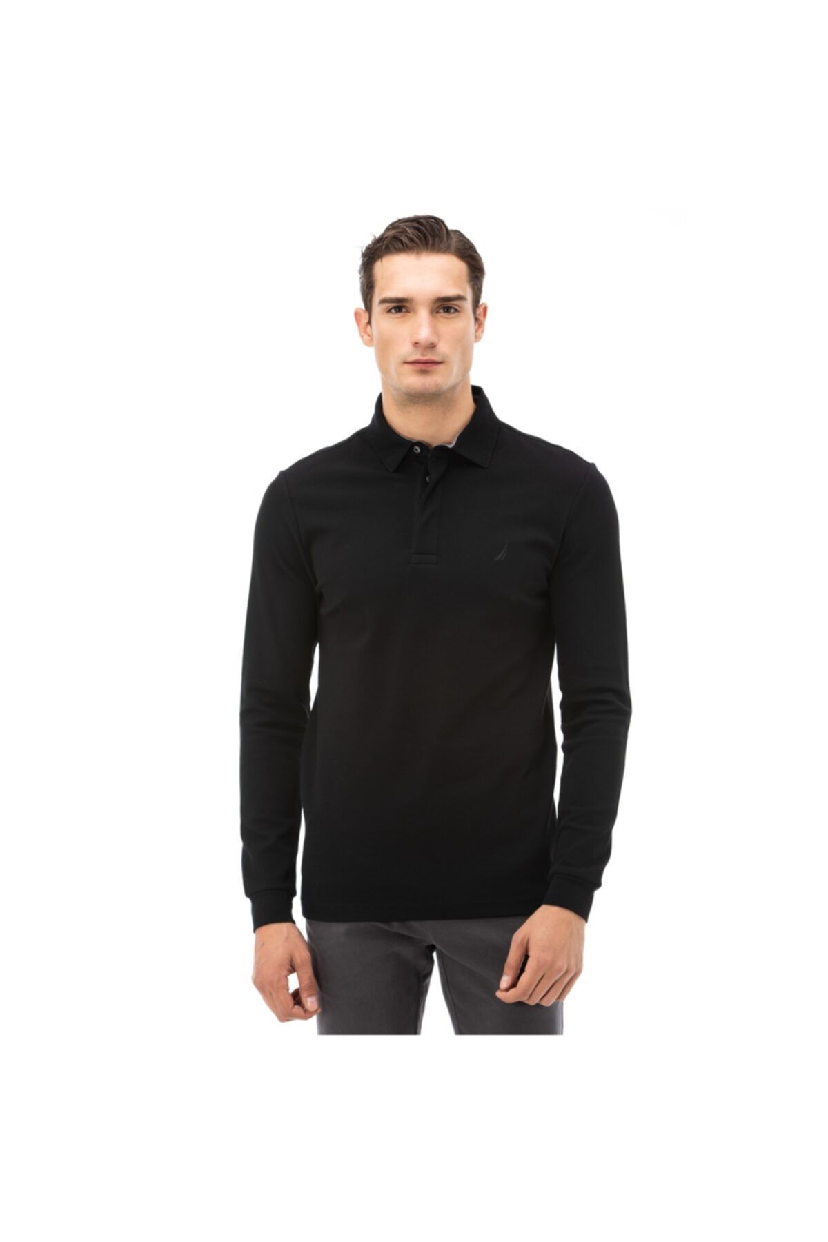 Nautica Nautıca Erkek Siyah Polo