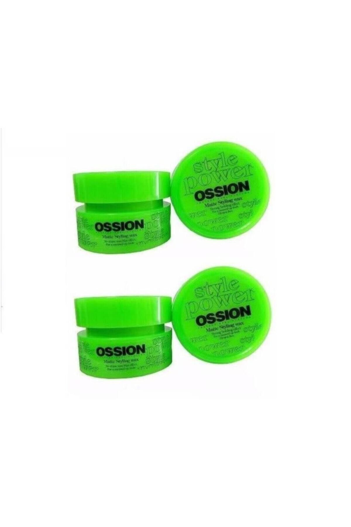 Morfose Ossion Matte Styling Wax Yeşil 100 ml X 2 Adet -