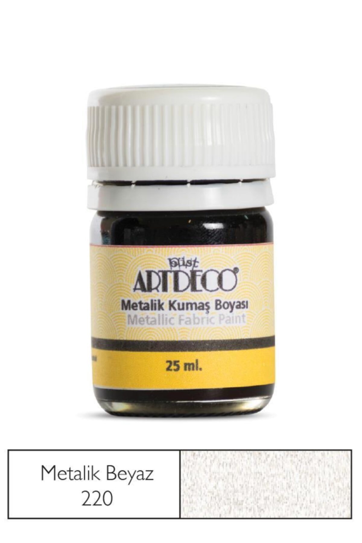 Artdeco Metalik Kumaş Boyası 220 Sedef