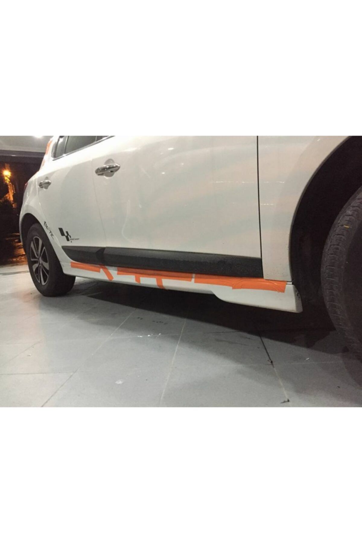 NilparTuning Renault Megane 3 Uyumlu Sport Yan Marşpiyel Fiber Boyasız