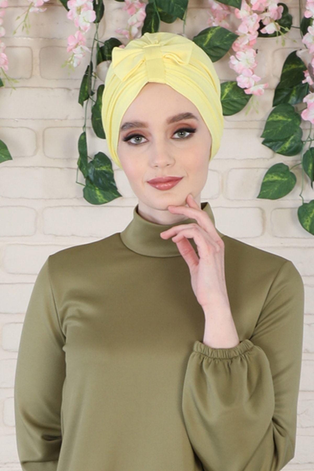DREAM VEGA Önden Fiyonklu Bone Sarı