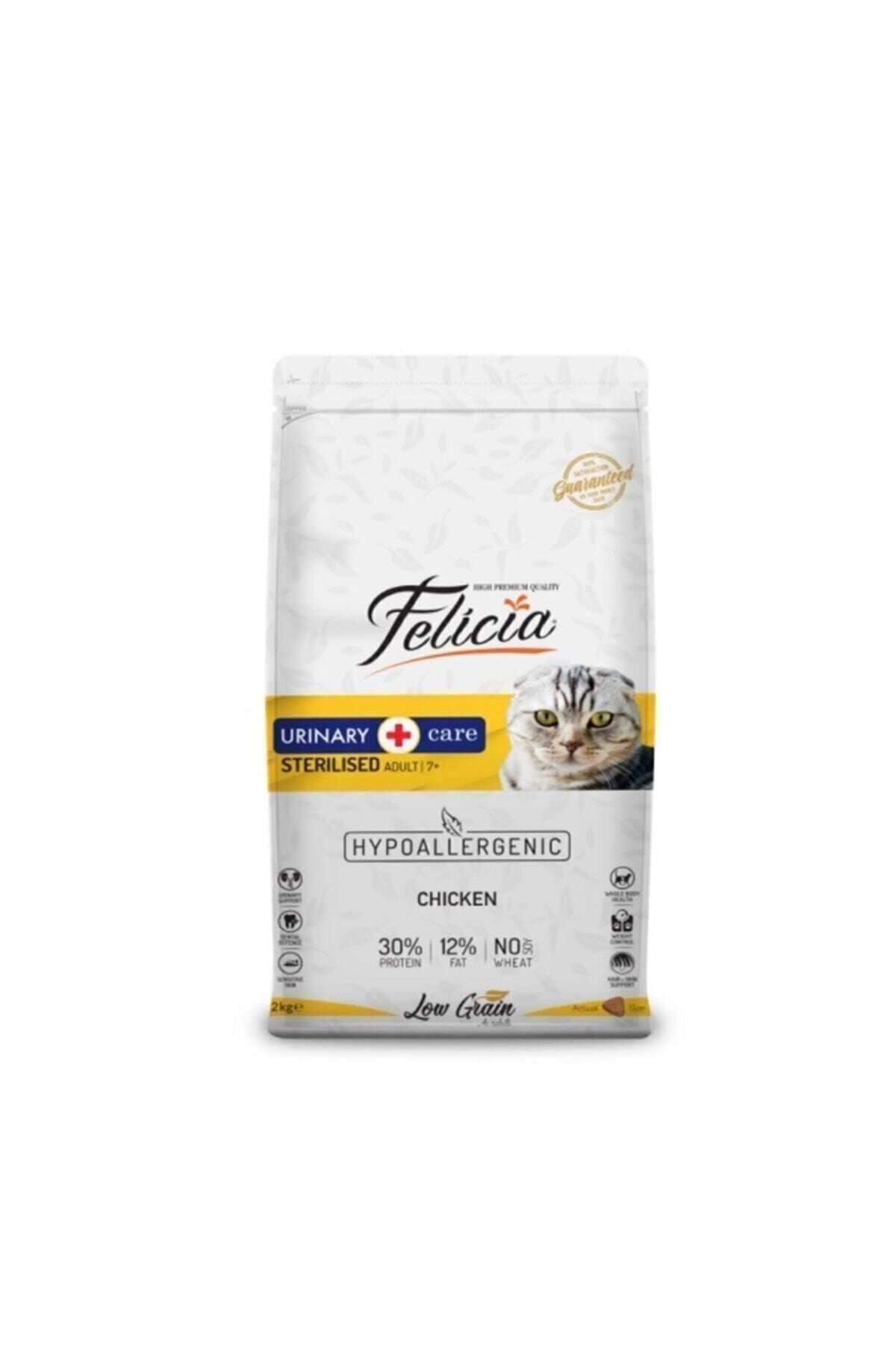 Felicia Az Tahıllı Tavuklu Hypoallergenic Sterilised Kedi Maması 2 Kg