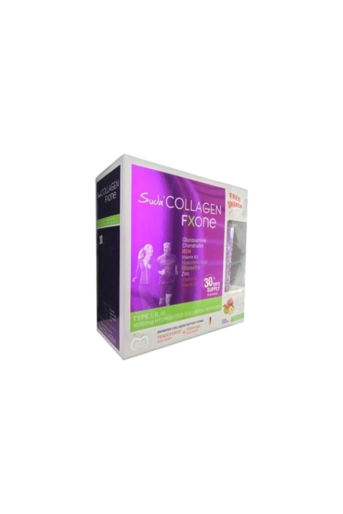 Suda Collagen Fxone Apple 13 Gr 30 Saşe + Shaker