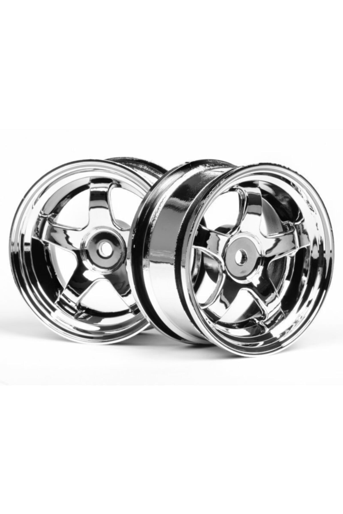 HPI 3591 1/10 Work Meıster S1 Wheel 26mm Chrome (3mm Offset)