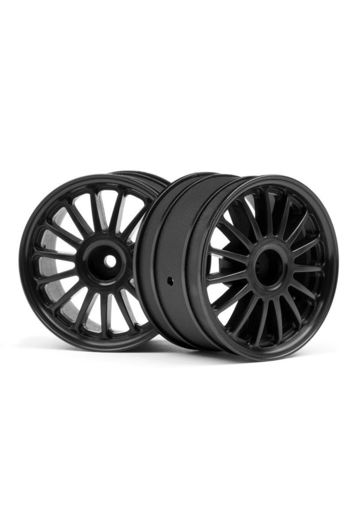HPI 107972 1/8 Wr8 Tarmac Wheel Black (2.2 Wr8/use With 2.2(57mm) Tires