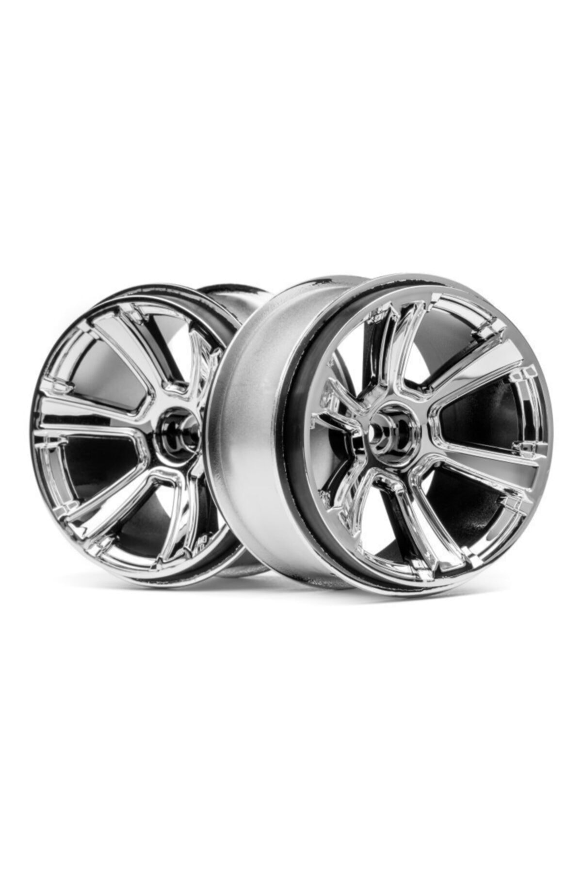 HPI 115324 6-shot Mt Wheel (chrome/2pcs)