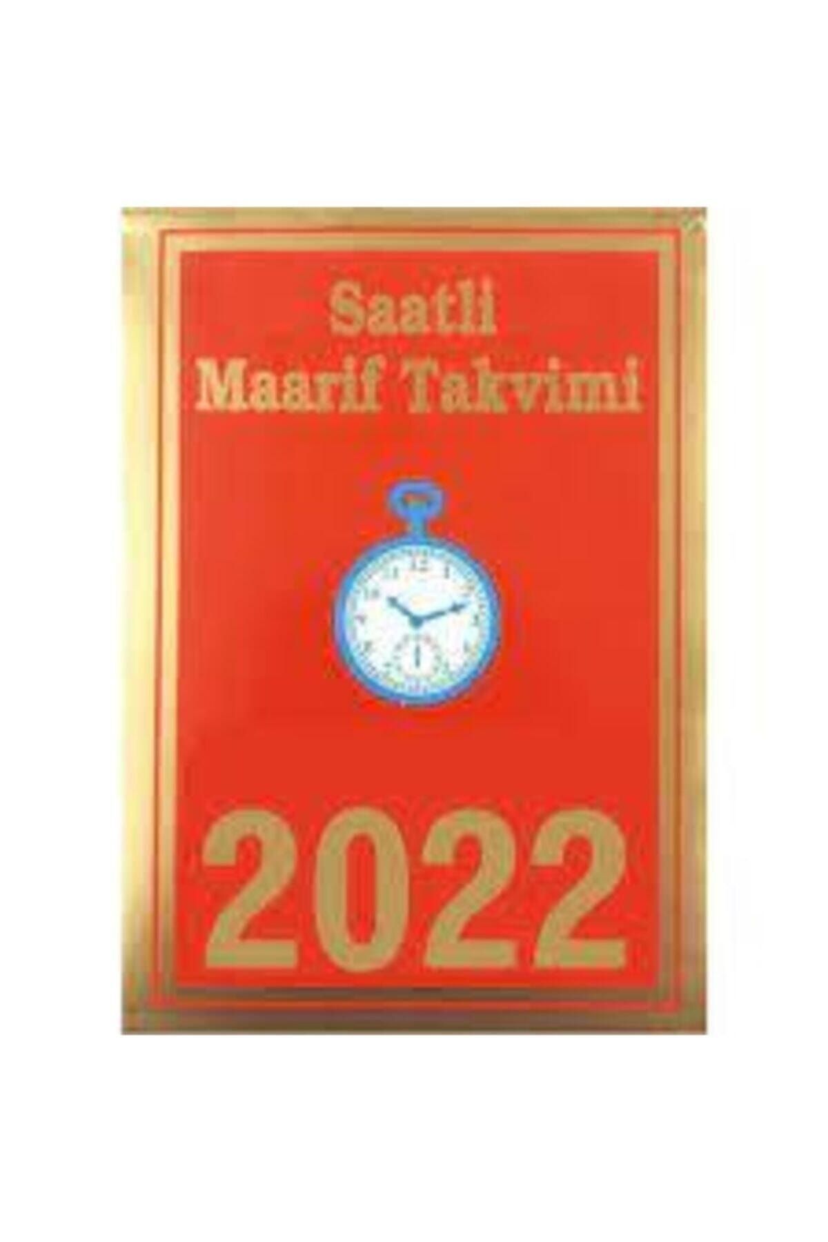 İstanbul Matbaası Saatli Maarif Takvimi Büyük 2022