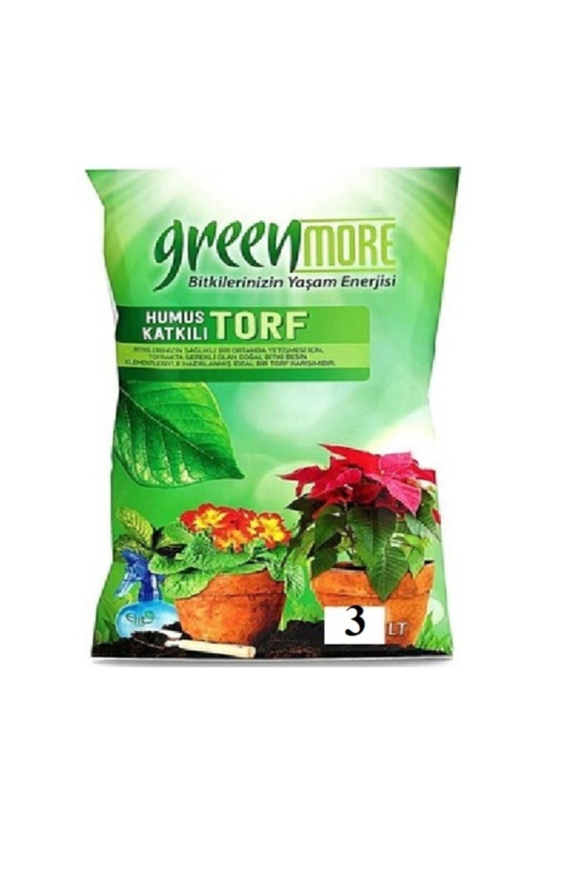 Green Home Green More Humus Katkılı Çiçek Toprağı 3 Lt