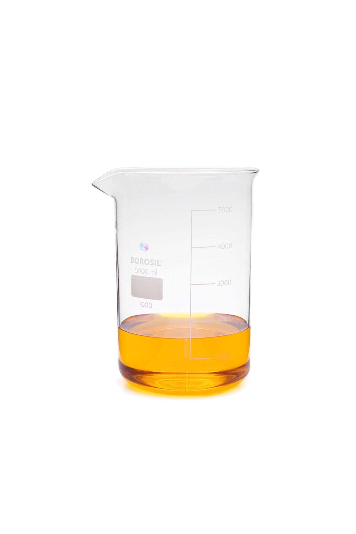 Borosil Cam Beher 5000 Ml Marka - Yüksek Kalite