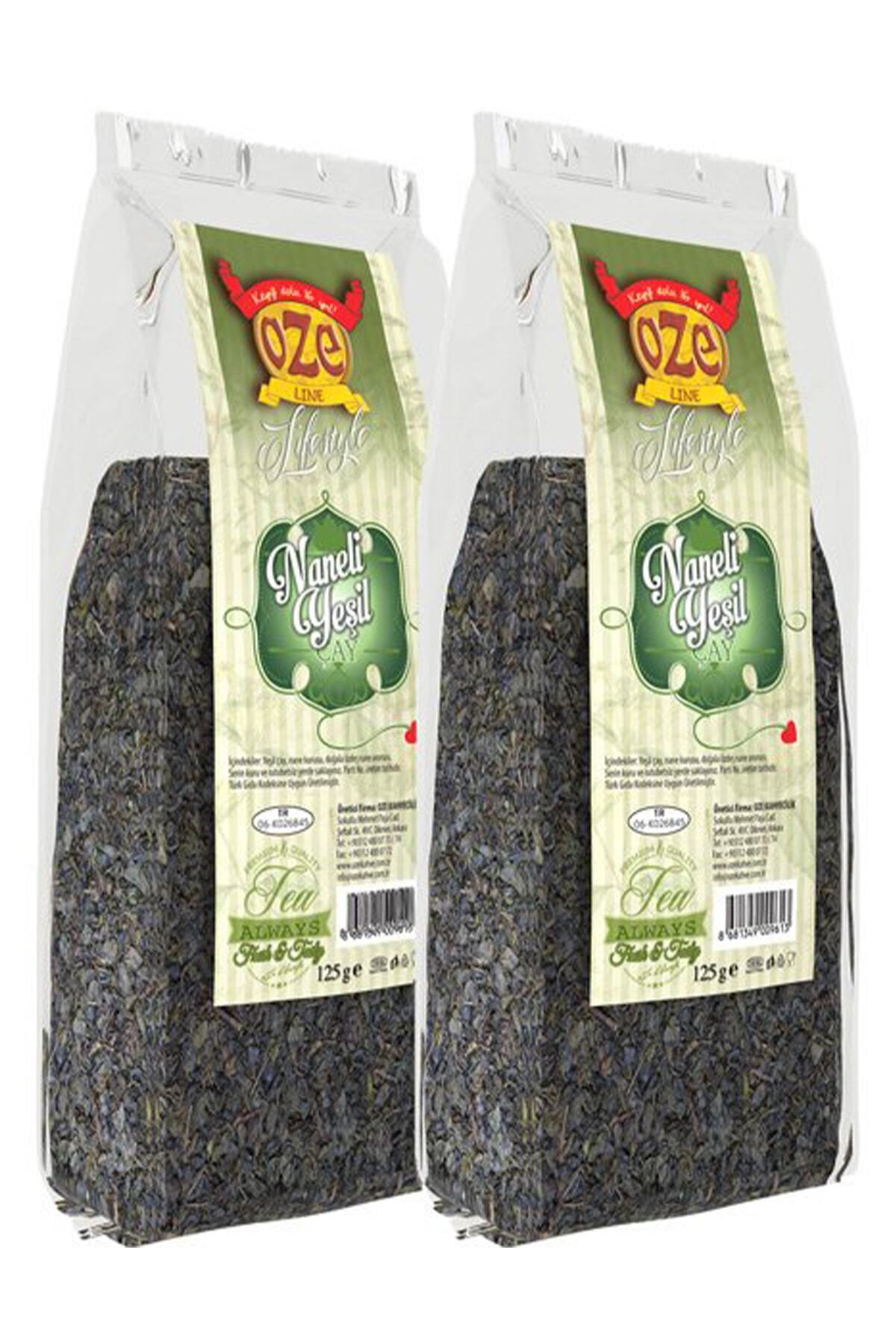 OZE KAHVE Naneli Yeşil Çay 250 gr