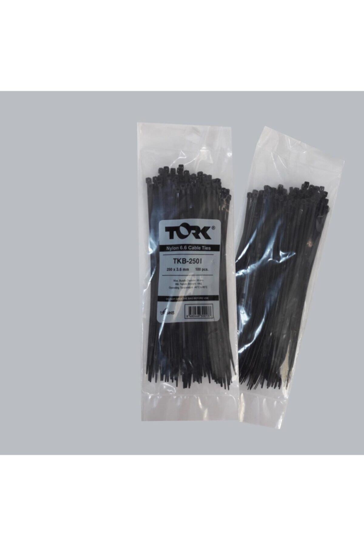 TORK Siyah Kablo Bağı 3,6x250