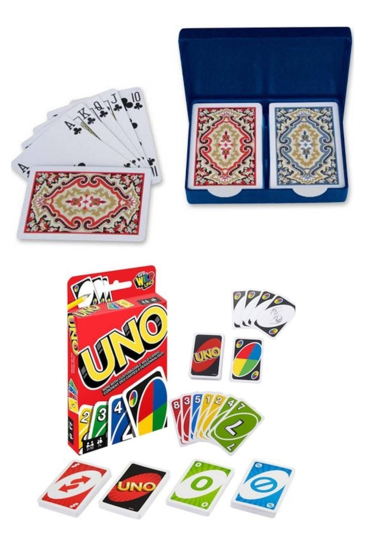 oyun Angora Kem Plastik Kağıdı Yanında Uno Kartı Hediye