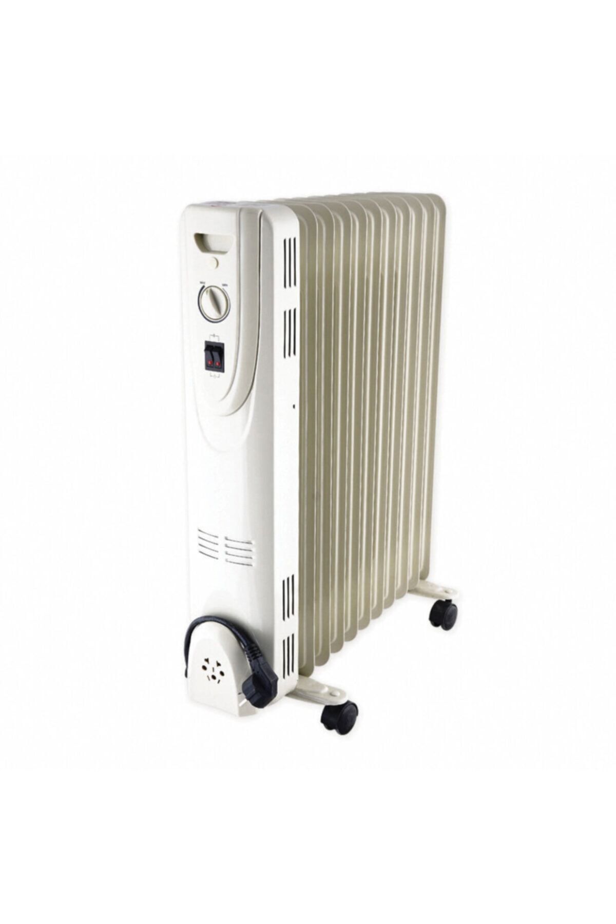 hzrteknoloji Blyss 2500w 11 Dilimli Yağlı Radyatör Petek Gibi Kalorifer Isıtıcı Beyaz Elektrikli