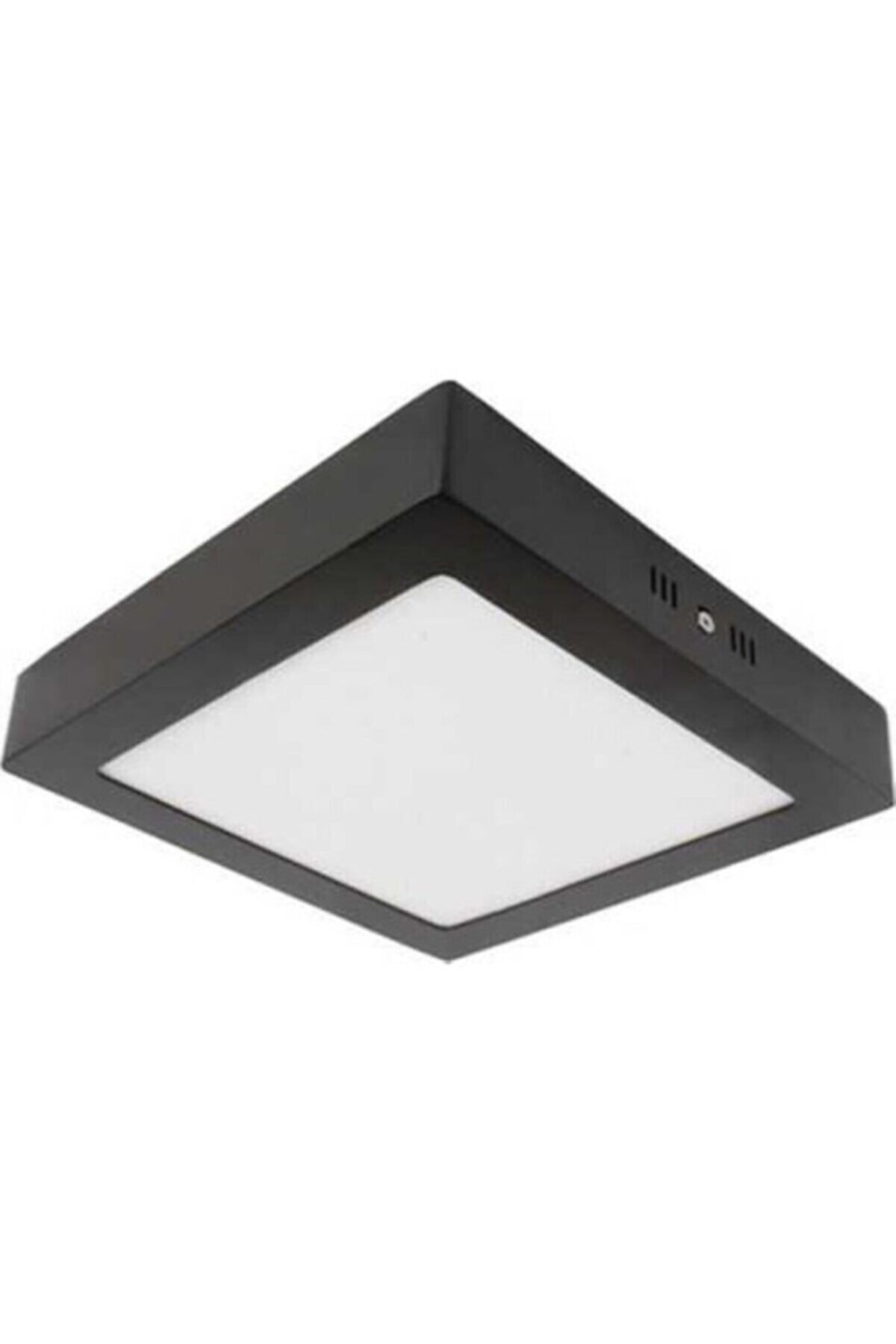 K2 GLOBAL 18 W Sıva Üstü Siyah Kasa Kare Led Panel Beyaz Işık