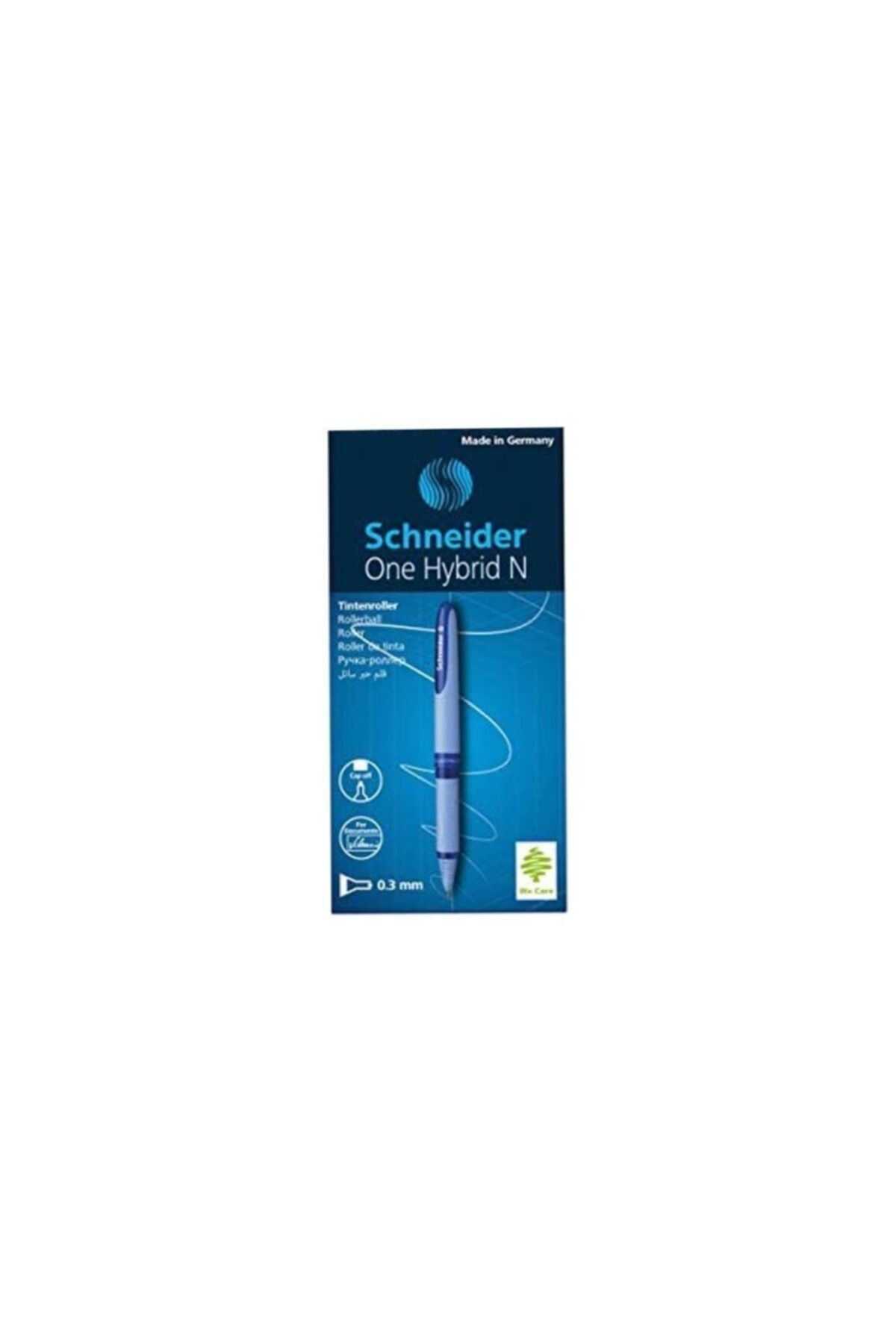 Schnieder One Hybrid N 0.3 Rollerball Mavi 10 Adet