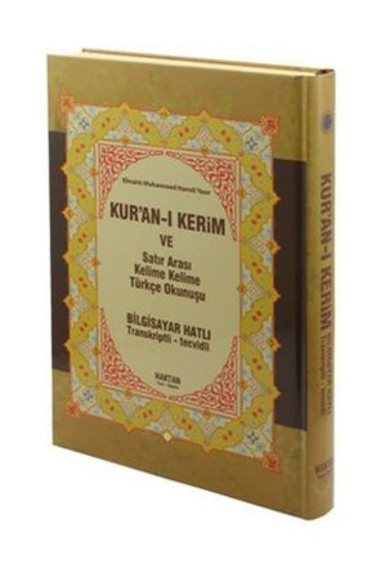 Haktan Yayın Dağıtım Kuran-ı Kerim Ve Satır Arası Kelime Kelime Türkçe Okunuşu (Orta Boy)