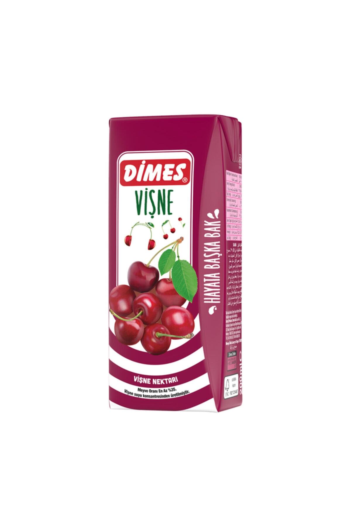 thepassioniz Dimes Meyve Suyu 200ml Vişne X 27 Adet