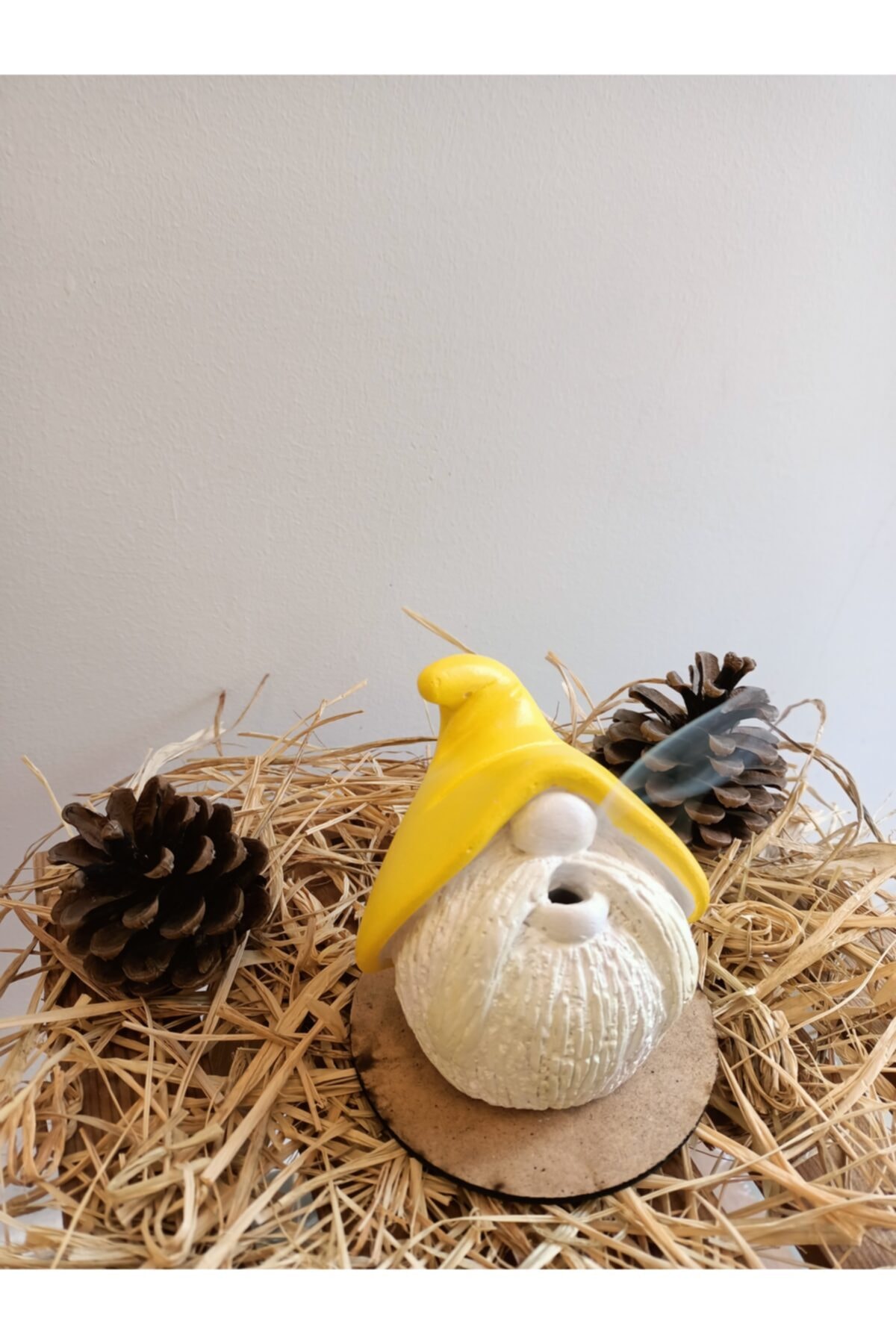 Aras Home Dekor Aras Home Decor Şans Cücesi Tütsülük Sarı