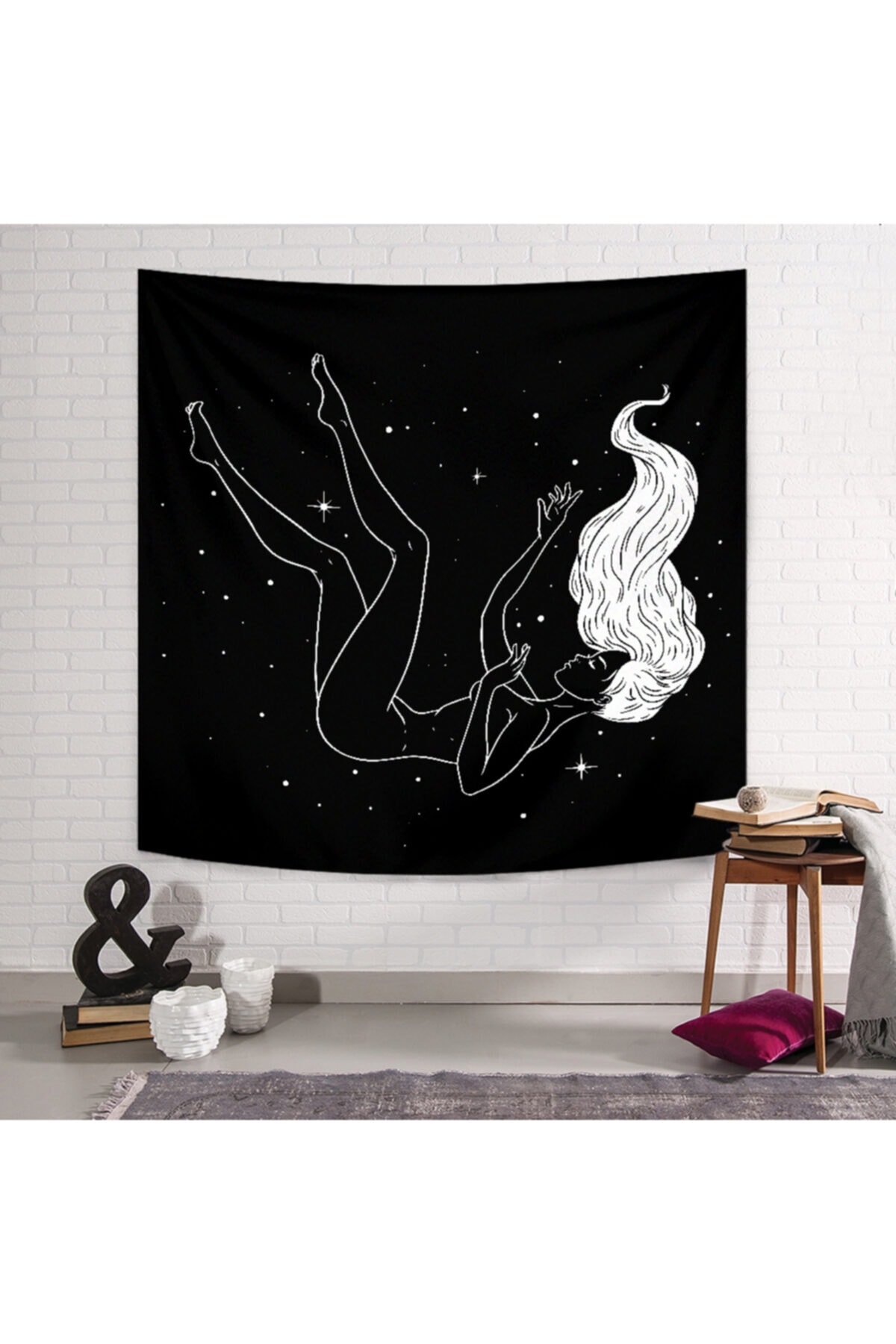 PASAJ HOME Sky Girl Duvar Örtüsü