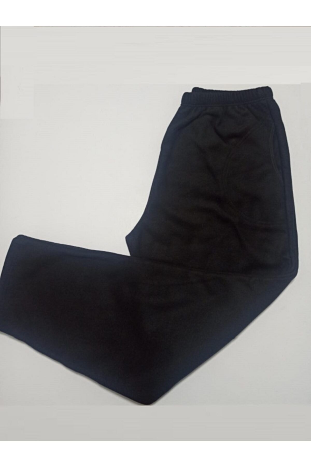BAHHAR - Büyük Beden , Cepli , Düz Paça , Welsoft Polar , Kadın Pijama Altı