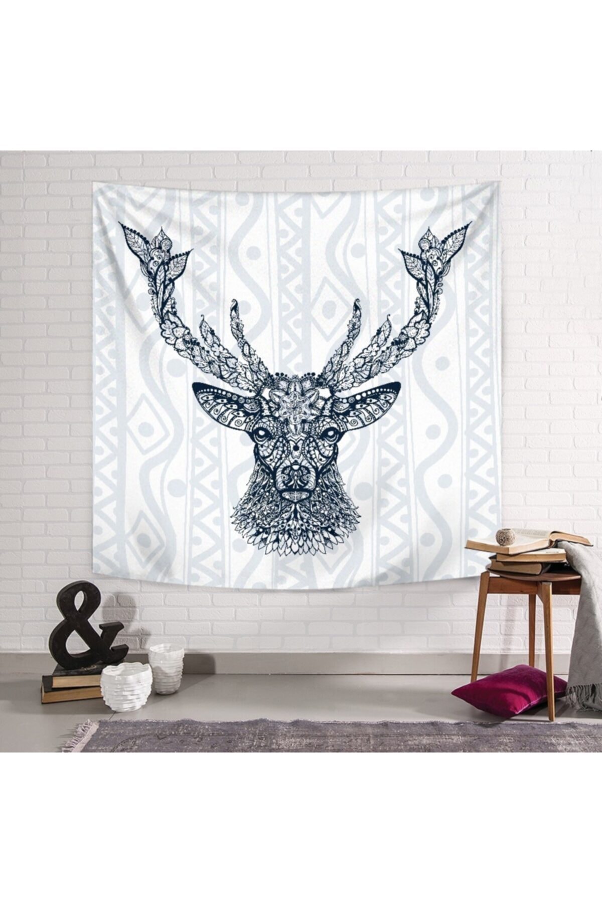 PASAJ HOME Minimal Geyik Duvar Örtüsü