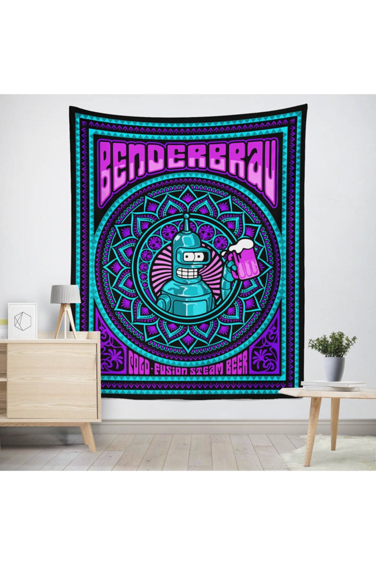 PASAJ HOME Mandala Beer Duvar Örtüsü