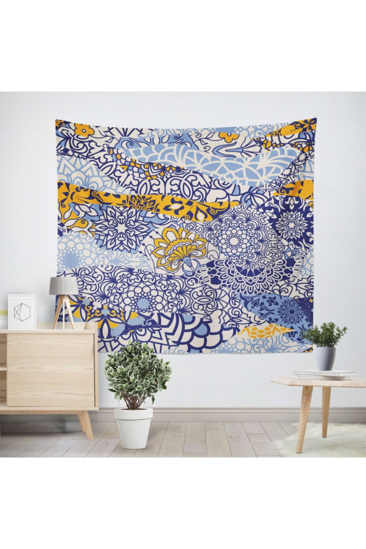 PASAJ HOME Mandala Kolaj Duvar Örtüsü
