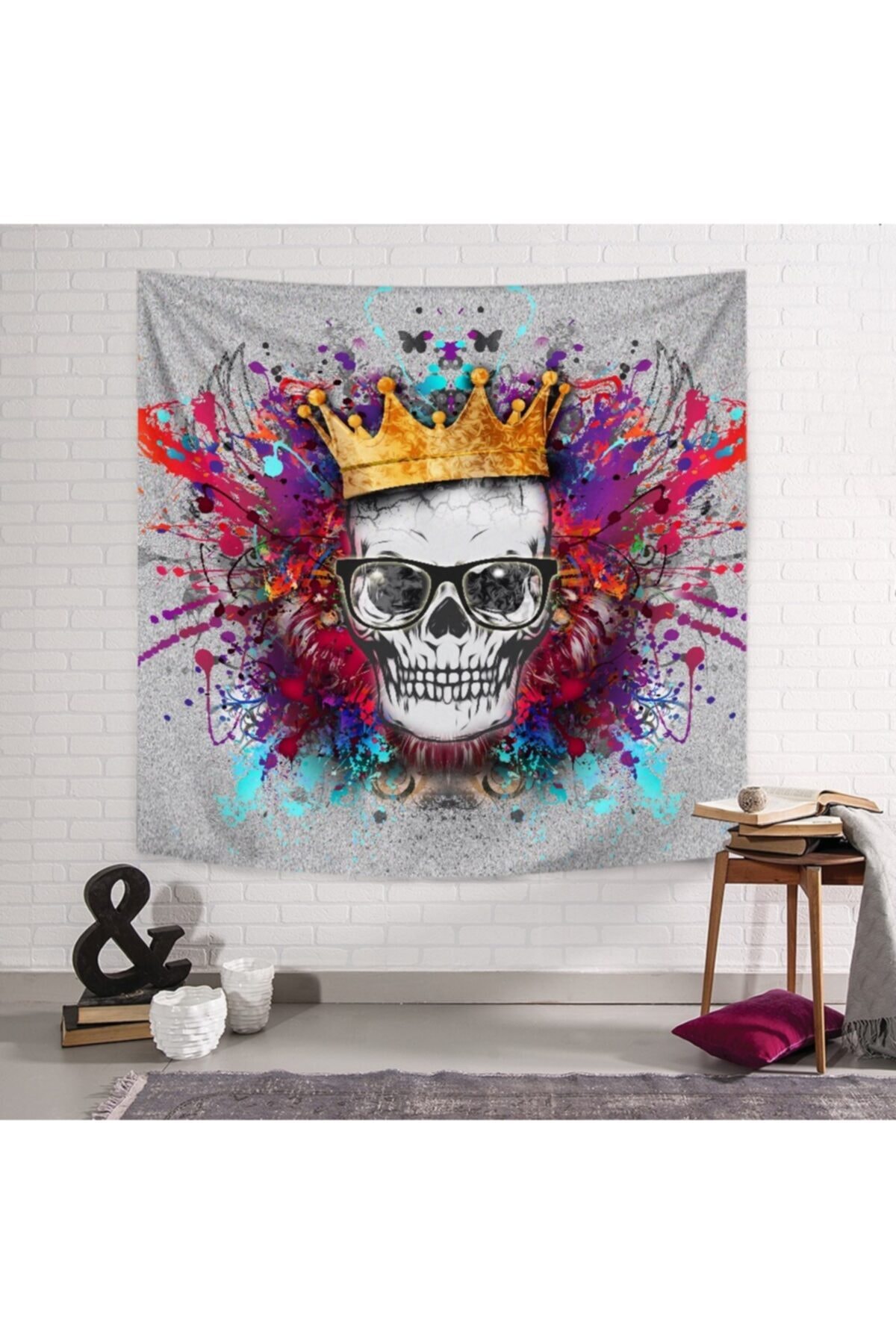 PASAJ HOME King Skull Duvar Örtüsü