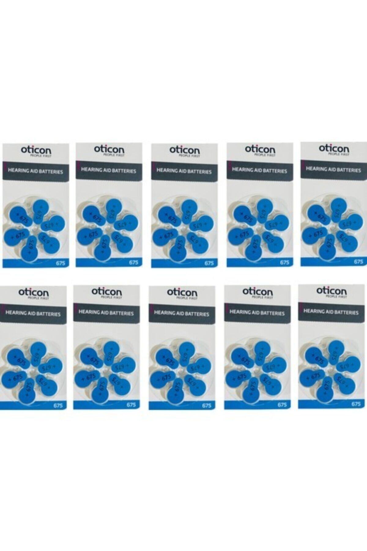 Oticon Işitme Cihazı Pili 675 Numara 6*10 60 Adet