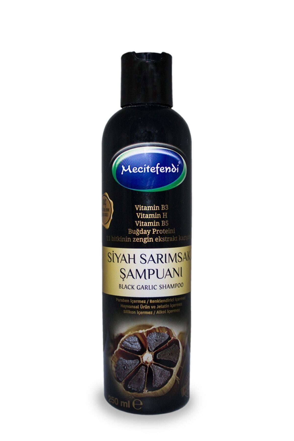 Mecitefendi Siyah Sarımsak Şampuanı 250 ml