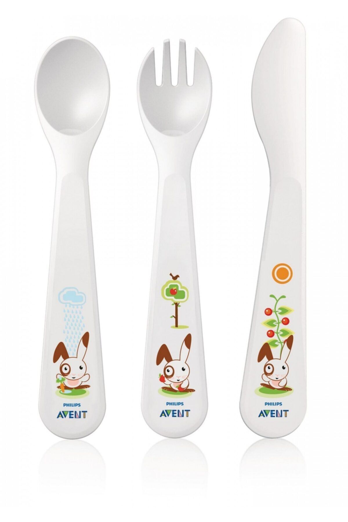 AVENT Çatal, Kaşık Ve Bıçak Seti 18ay