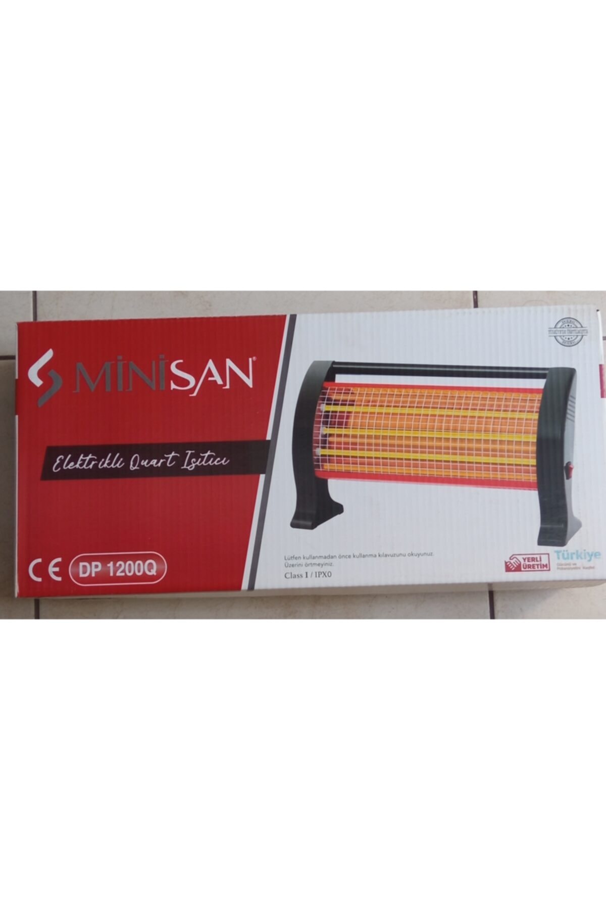 Minisan Elektrikli Quartz Isıtıcı Dp 1200q