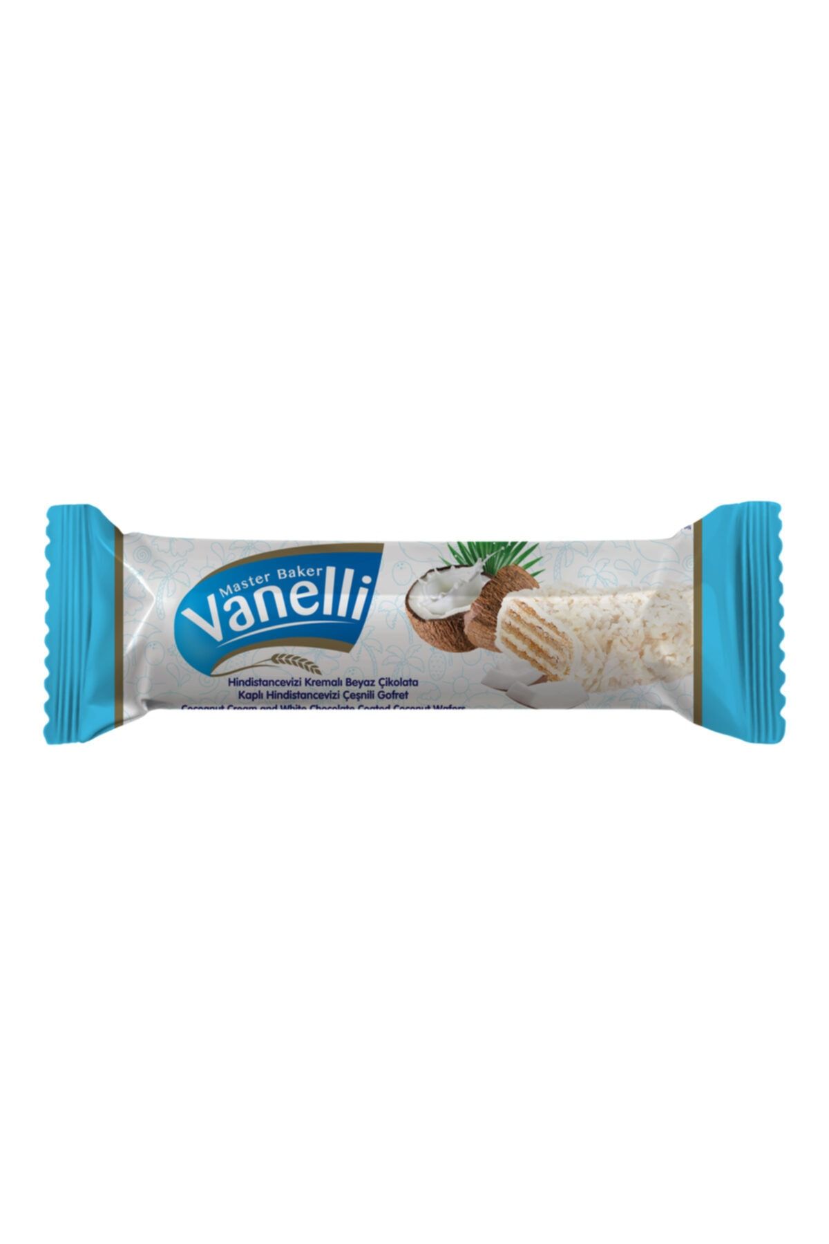 Vanelli Hindistan Cevizli Kremalı Gofret 45 gr 24 Adet
