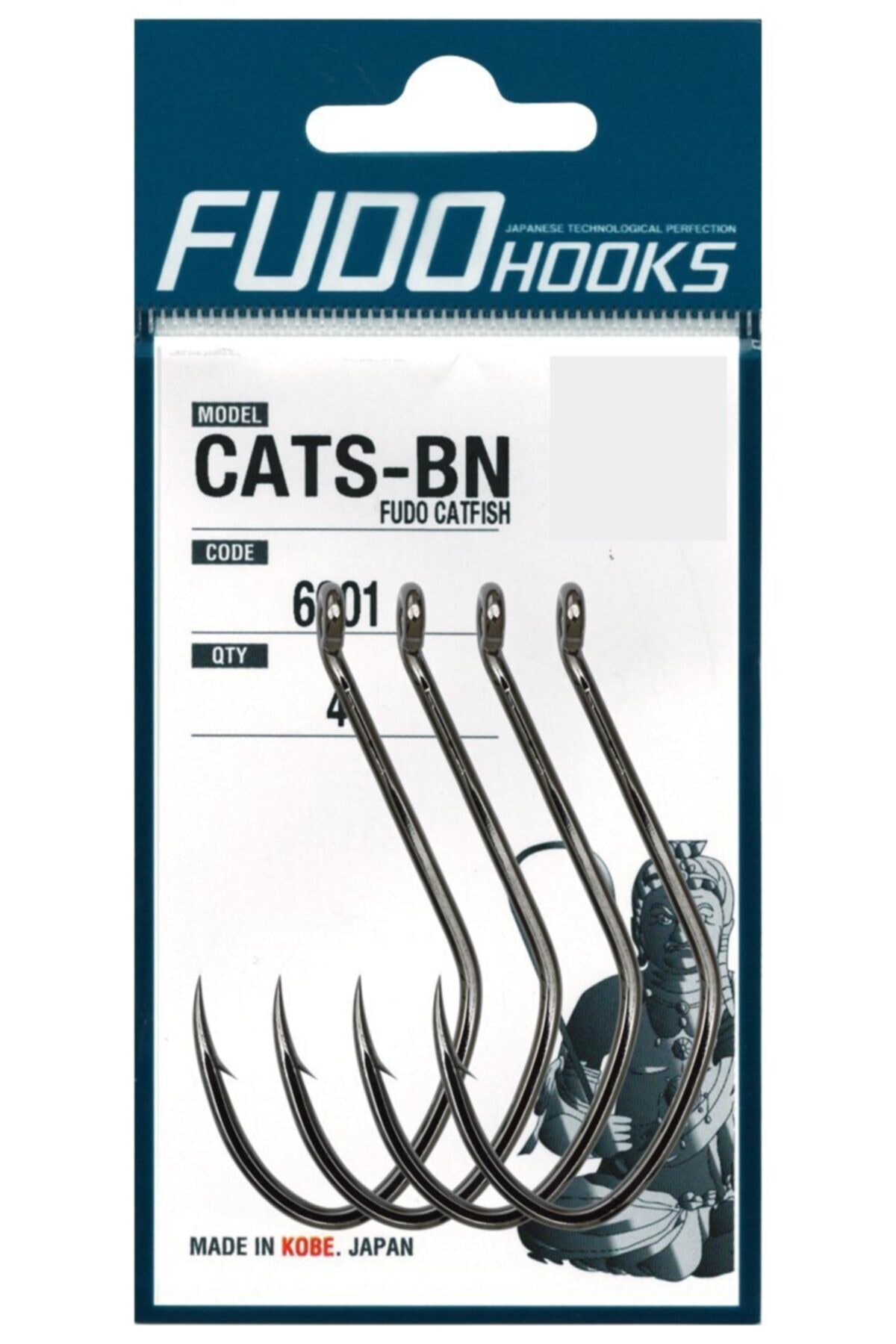 Fudo 6901 Cats-bn 6/0 Siyah Nikel Delikli Iğne