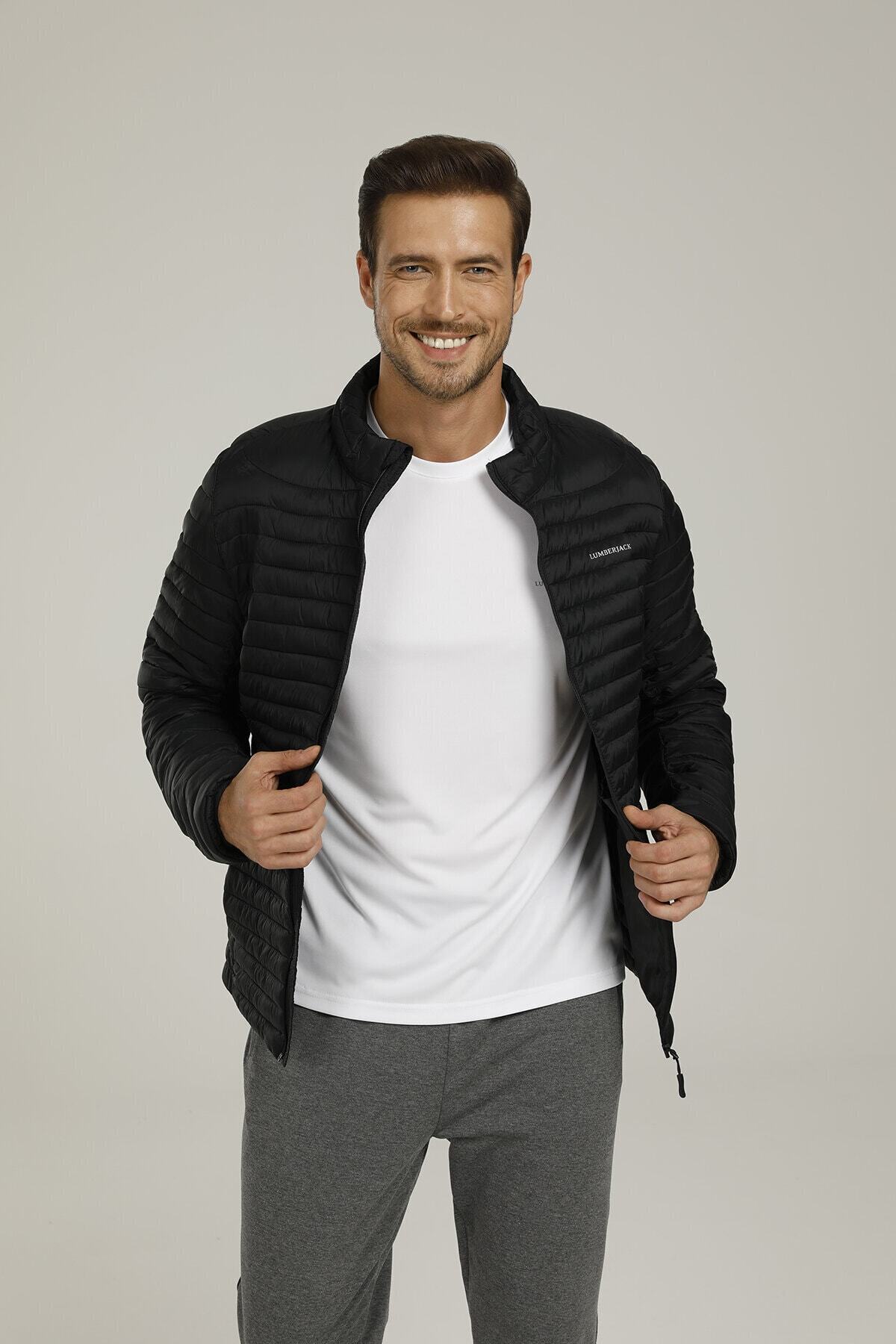 lumberjack Perry Down Jacket Erkek Mont