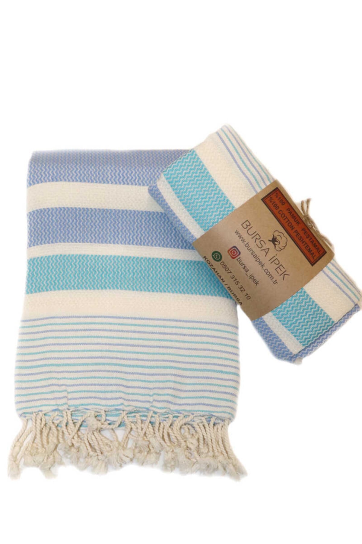 Bursa İpek Pamuk Peştemal